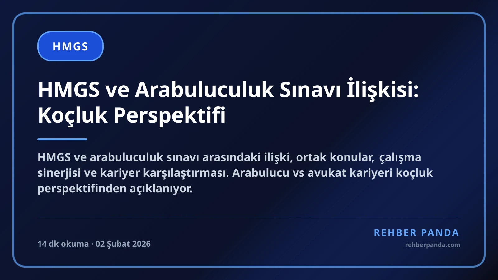 HMGS ve Arabuluculuk Sınavı İlişkisi: Koçluk Perspektifi