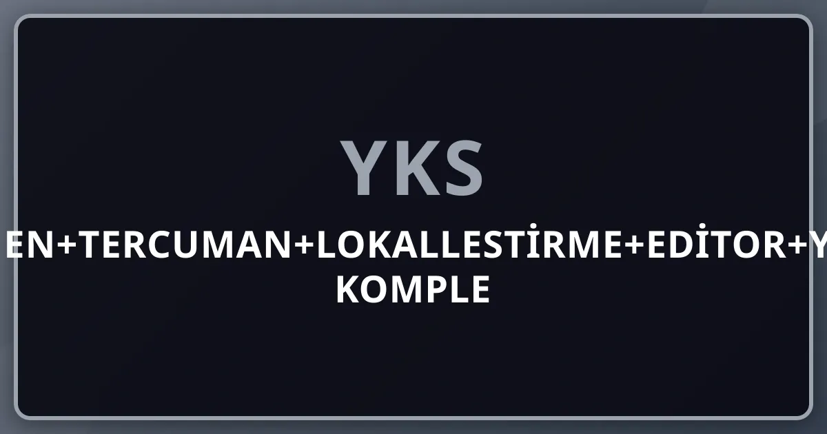 2026 Cevirmen+Tercuman+Lokallestirme+Editor+Yayinci Komple Kariyer Rehberi: 8 Niche (Yeminli+Adli+Medikal+Hukuki+Edebi+Lokalleştirme+Sözlü+Editör) — Top İşverenler (BM+AB+UN+Türkçe Yayinevleri+Netflix+Disney+Türk Çeviri Bürosu), Maas 50K-700K+ TL/ay