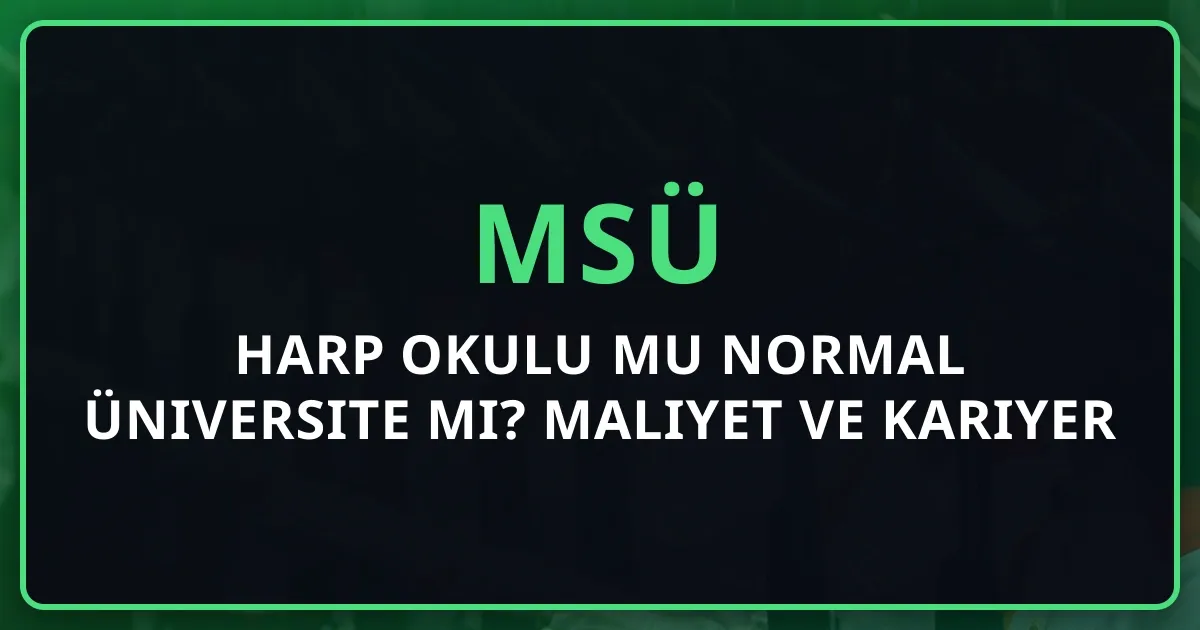 Harp Okulu mu Normal Üniversite mi? 2026 Maliyet ve Kariyer Karşılaştırması