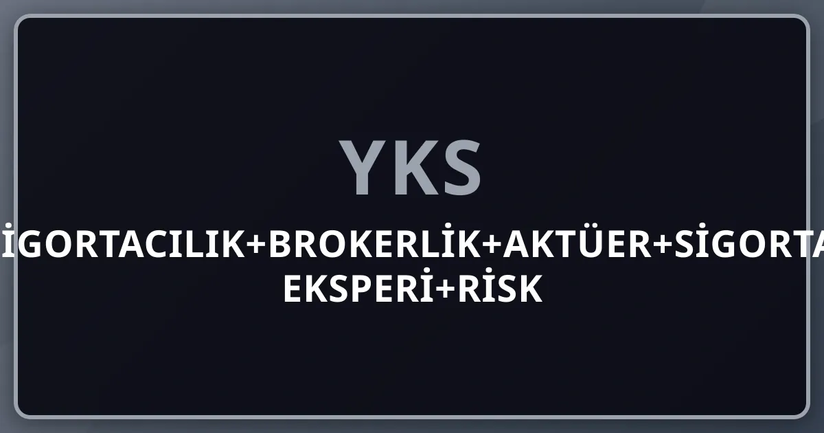 2026 Sigortacılık+Brokerlik+Aktüer+Sigorta Eksperi+Risk Yöneticisi Komple Kariyer Rehberi: 7 Rol (Sigorta Acentesi+Broker+Aktüer+Eksper+Hasar Uzmanı+Underwriter+Risk Yöneticisi) — SAT Lisansı, Aktüerya Lisans, Top Şirketler (Allianz+Anadolu+Aksigorta+Ergo+Mapfre+AXA+Türkiye Sigorta), Maaş 80K-1,5M+ TL/ay