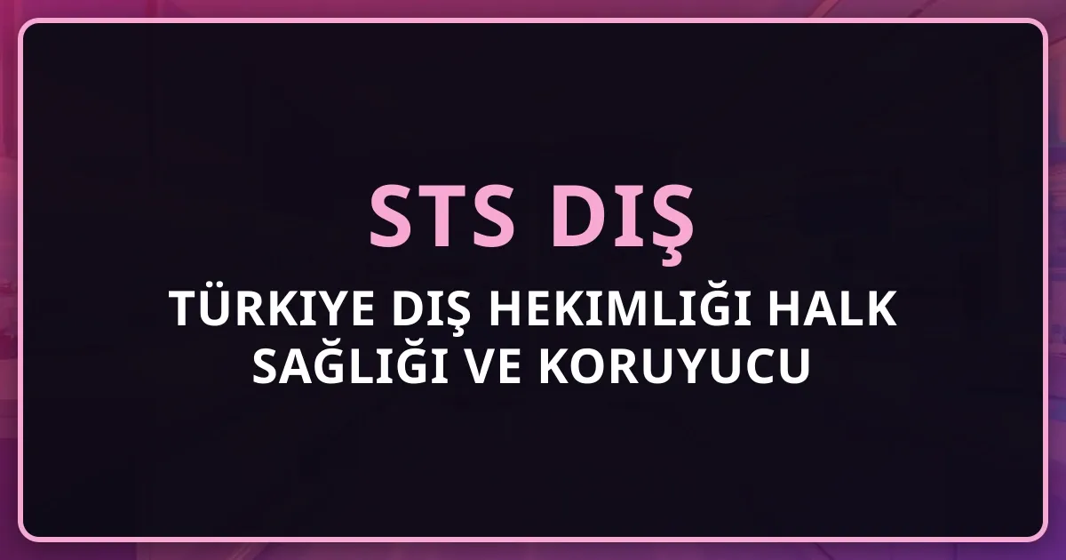 Türkiye Diş Hekimliği Halk Sağlığı ve Koruyucu Programlar Rehberi 2026