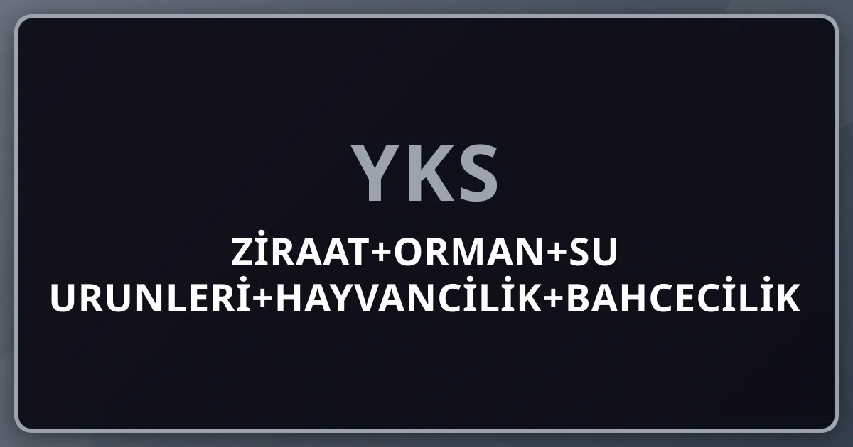 2026 Ziraat+Orman+Su Urunleri+Hayvancilik+Bahcecilik Muhendisi Olma Komple Kariyer Rehberi: 5 Disiplin (Bitkisel+Hayvansal+Orman+Su Urunleri+Bahcecilik) — Top Firmalar (Pinar+Sutas+Banvit+Sek+Tat+Tarim Bakanligi+Eti+Ulker+Cargill), Akilli Tarim+IoT+Yurt Disi Hollanda+Israil+Avustralya, Maas 60K-700K+ TL/ay