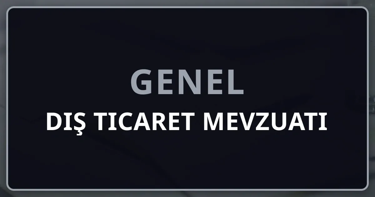 Dış Ticaret Mevzuatı: Kapsamlı Rehber